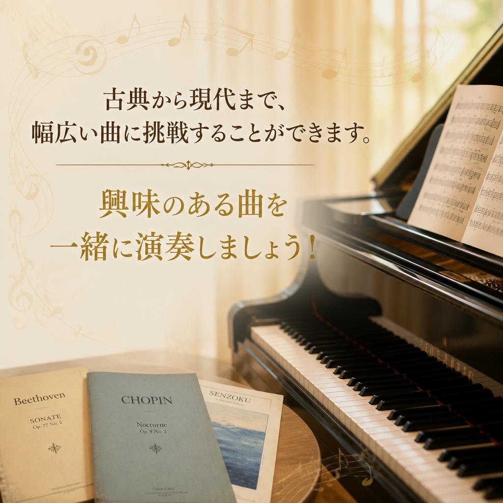多彩なジャンル