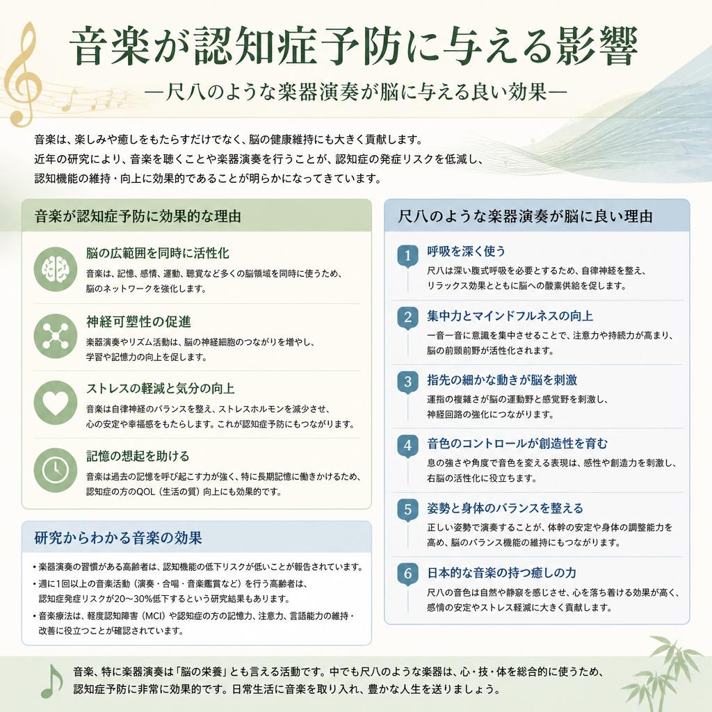 音楽と認知症予防